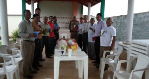 ARAGUATINS: Na manhã de hoje, obreiros da AD CIADSETA visitam o pastor José Ribamar em sua residência e selam o encontro com café da manhã