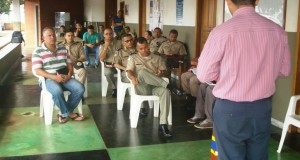 ARAGUATINS: Capelania Militar Evangélica da 4ª CIPM promoveu celebração nesta segunda. Evangelista Elvis foi o ministrante